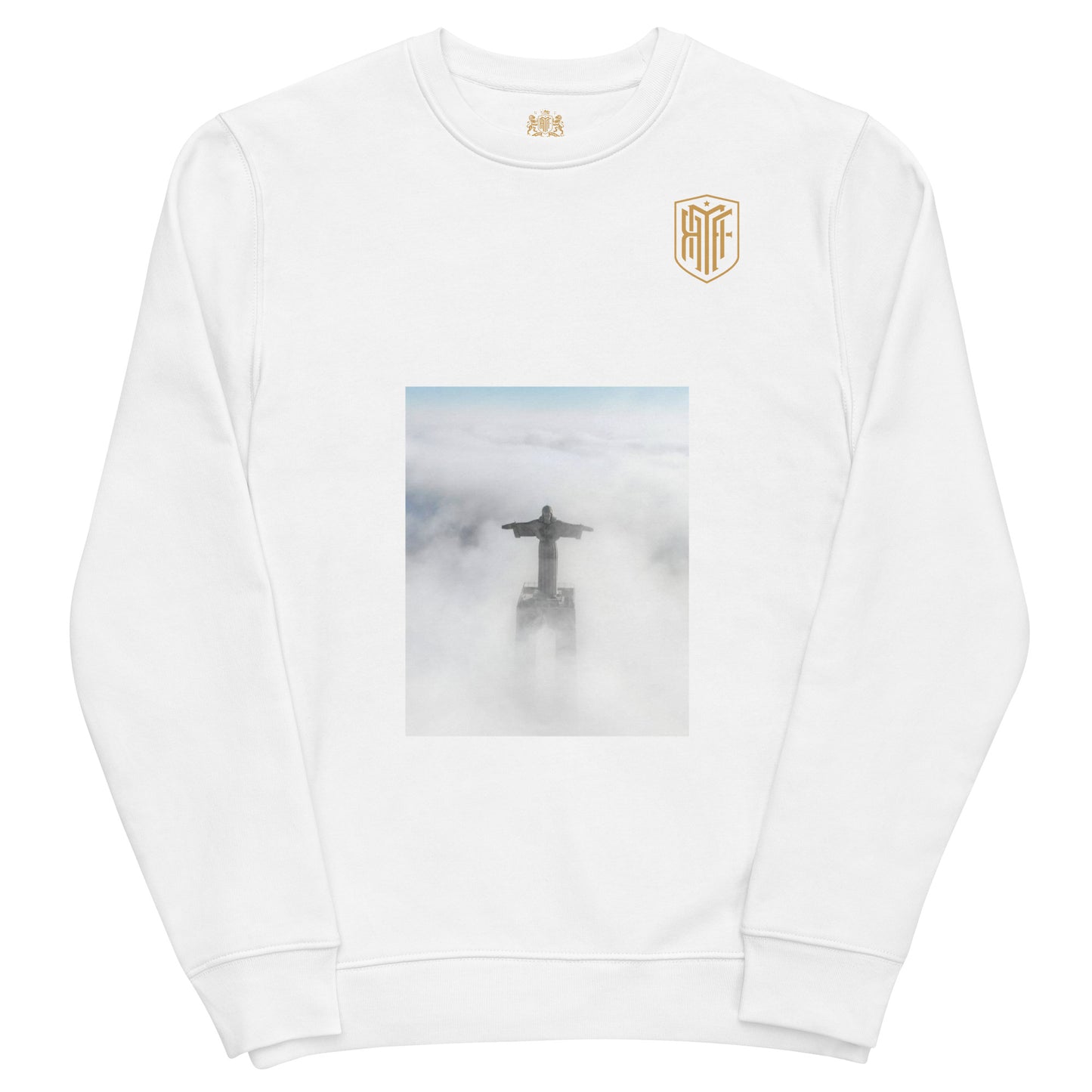 Christ the redeemer statue sweatshirt