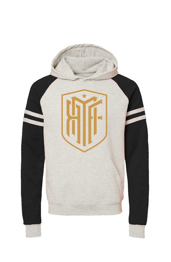 Varsity Colorblocked Raglan Hoodie