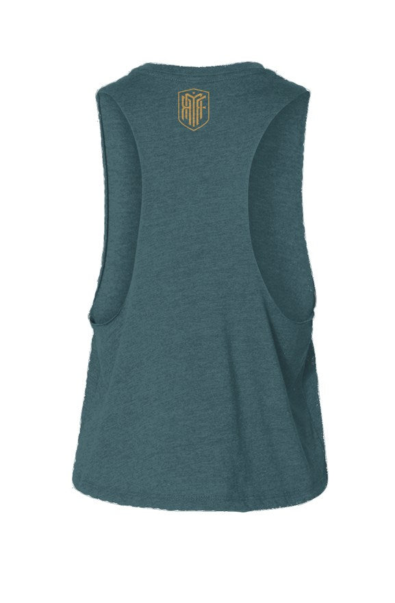 Women's Racerback Cropped Tank