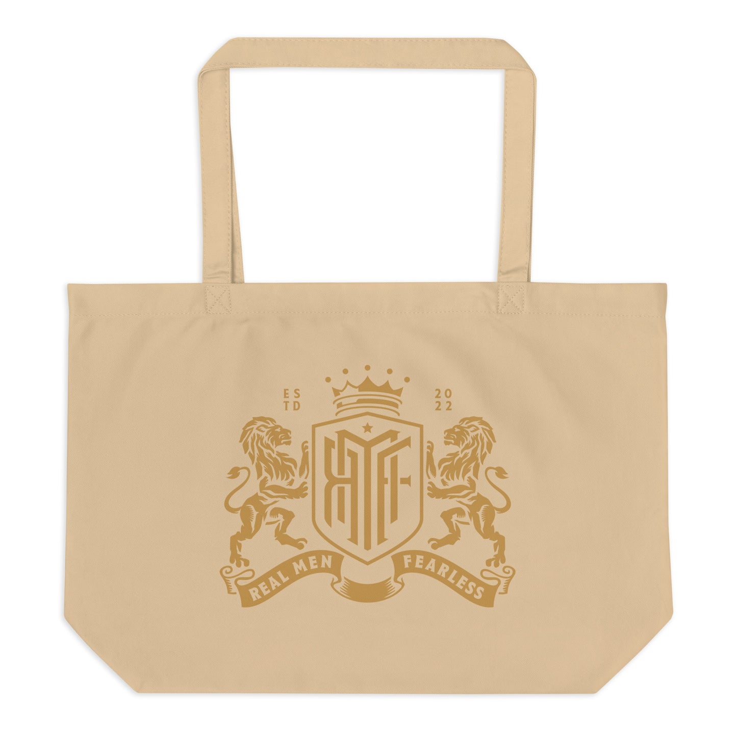 Large organic tote bag