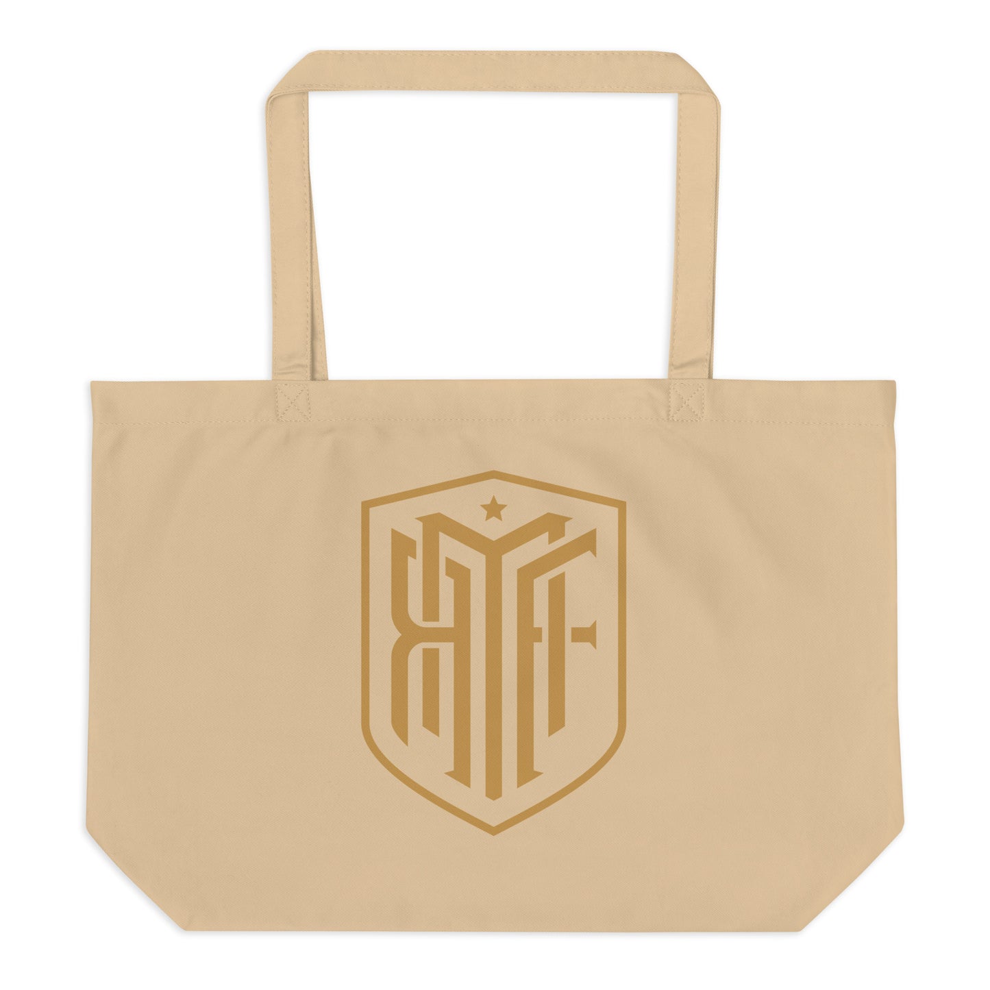 Large organic tote bag