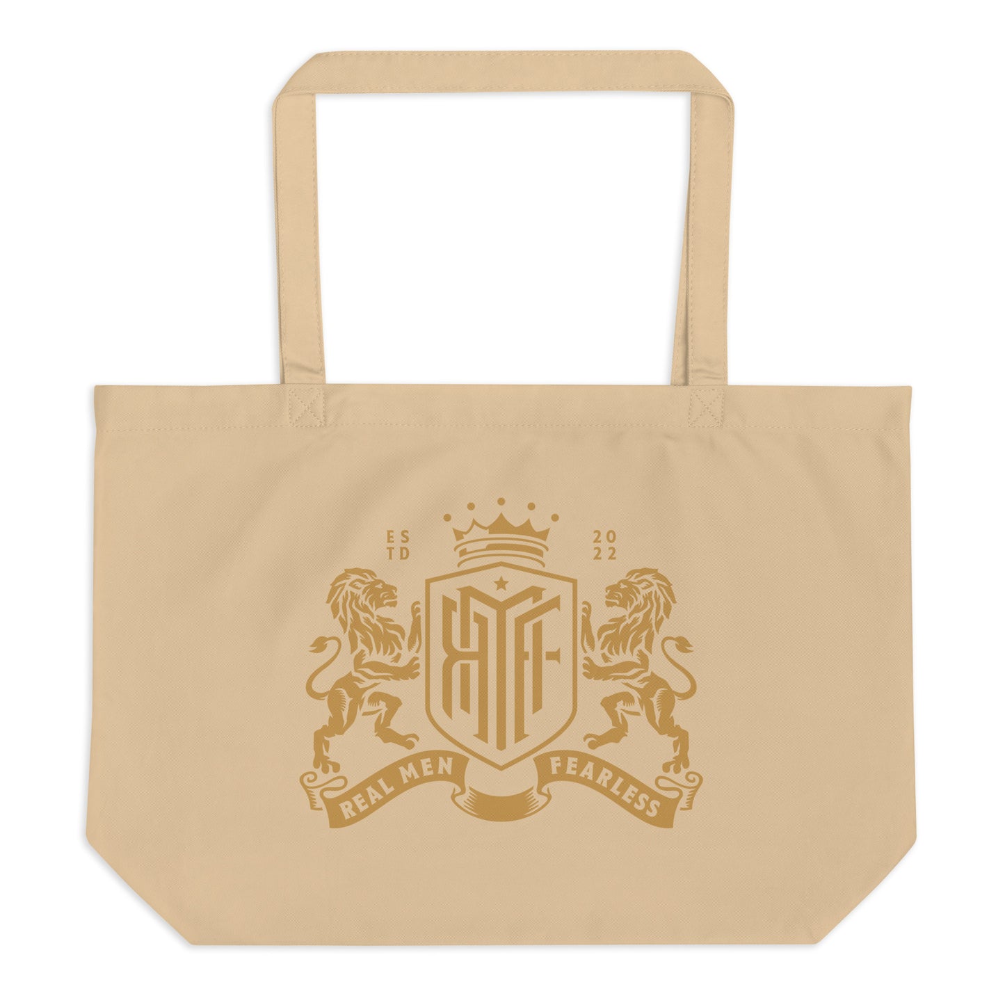 Large organic tote bag