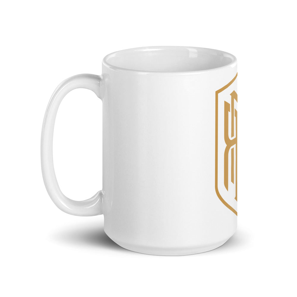 RMF Logo White glossy mug